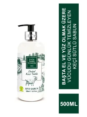 Eyüp Sabri Tuncer Sıvı Sabun Doğal Keçi Sütlü 500 Ml - Eyüp Sabri Tuncer