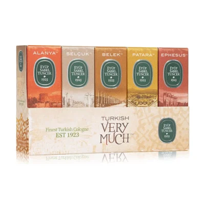 Eyüp Sabri Tuncer Turkish Very Much 5'li 16 ml Kolonya - Set - 1