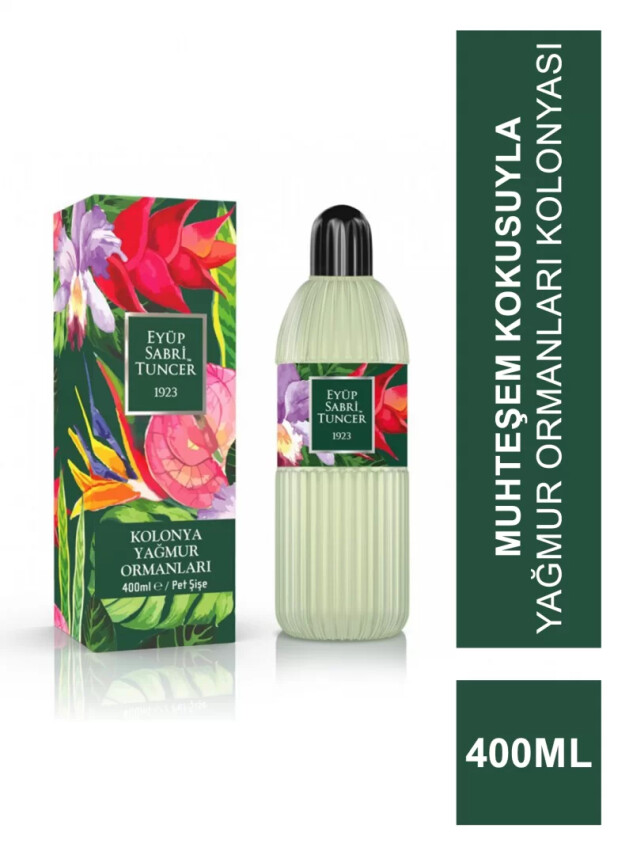 Eyüp Sabri Tuncer Yağmur Ormanları Kolonyası 400ml Pet Şişe - Eyüp Sabri Tuncer