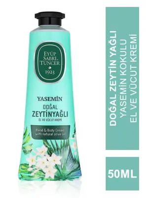Eyüp Sabri Tuncer Yasemin Doğal Zeytinyağlı El ve Vücut Kremi 50 ml - 1