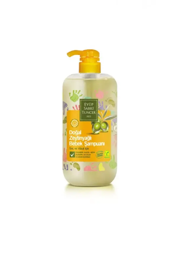 Eyüp Sabri Tuncer Zeytinyağlı Bebek Şampuanı 600 ml - 2