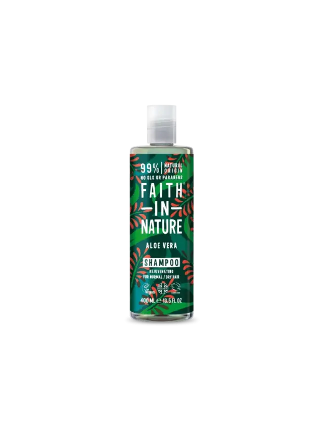 Faith In Nature Aloe Vera Shampoo Yenileyici Saç Bakım Şampuanı 400 ml - 1