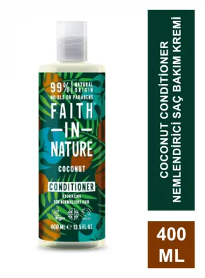 Faith In Nature Coconut Conditioner Nemlendirici Saç Bakım Kremi 400 ml - 2