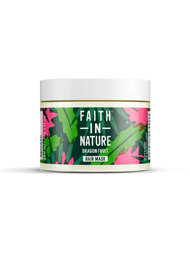 Faith In Nature Dragon Fruit Hair Mask - Canlandırıcı Saç Bakım Maskesi - 300 ml - 1
