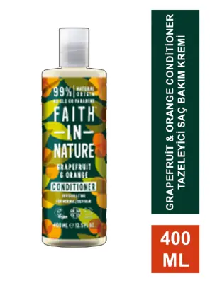 Faith In Nature Grapefruit & Orange Conditioner Tazeleyici Saç Bakım Kremi 400 ml - 2