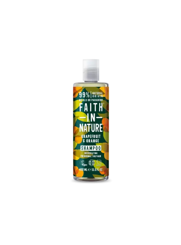 Faith In Nature Grapefruit & Orange Shampoo Tazeleyici Saç Bakım Şampuanı 400 ml - 1
