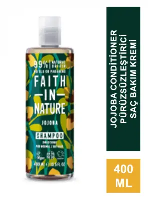 Faith In Nature Jojoba Shampoo Pürüzsüzleştirici Saç Bakım Şampuanı 400 ml - 2