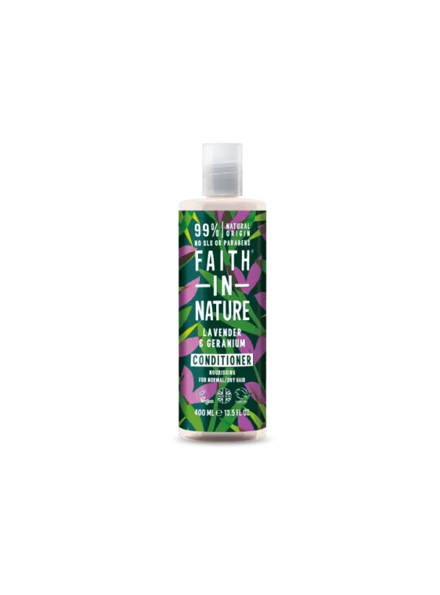 Faith In Nature Lavender & Geranium Conditioner Rahatlatıcı Saç Bakım Kremi 400 ml - 1