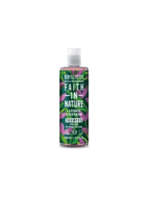 Faith In Nature Lavender & Geranium Shampoo Rahatlatıcı Saç Bakım Şampuanı 400 ml - 1