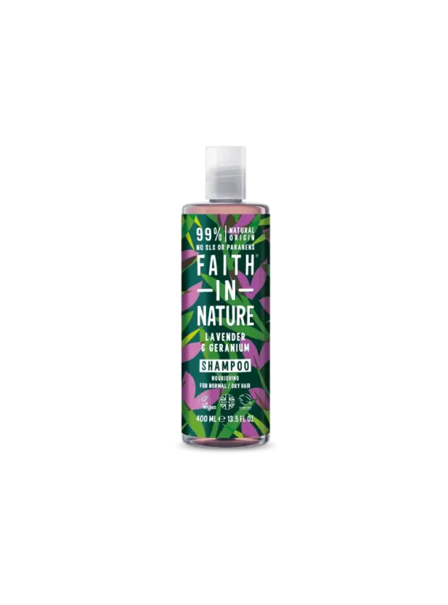 Faith In Nature Lavender & Geranium Shampoo Rahatlatıcı Saç Bakım Şampuanı 400 ml - 1