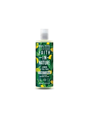 Faith In Nature Lemon & Tea Tree Conditioner Ferahlatıcı Saç Bakım Kremi 400 ml - Faith In Nature