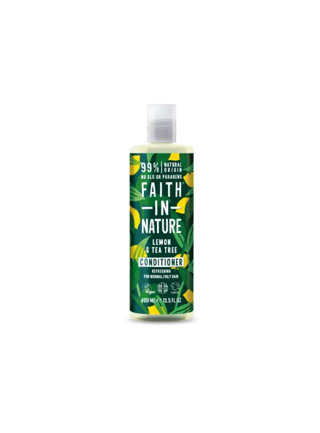 Faith In Nature Lemon & Tea Tree Conditioner Ferahlatıcı Saç Bakım Kremi 400 ml - 1