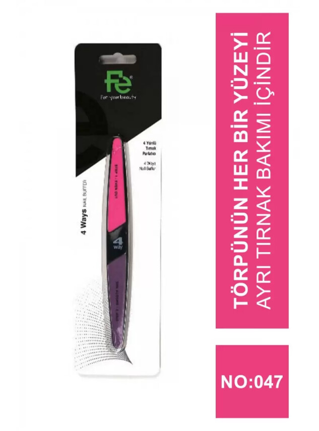 Fe 4 Yönlü Tırnak Parlatıcı No : 047 - Fe