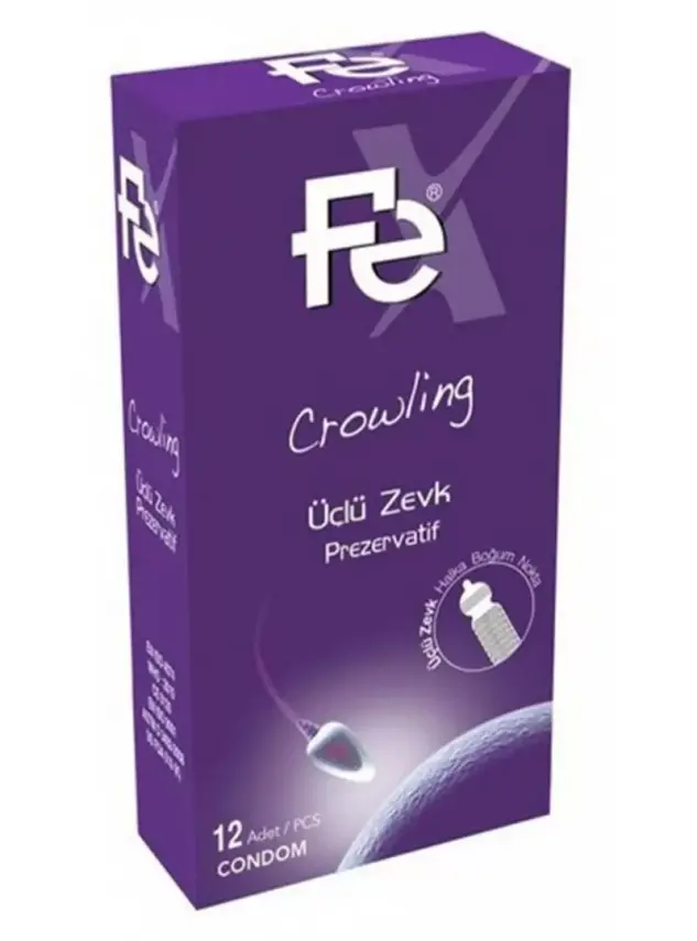 Fe Crowling Üçlü Zevk Prezervatif 12'li - 2