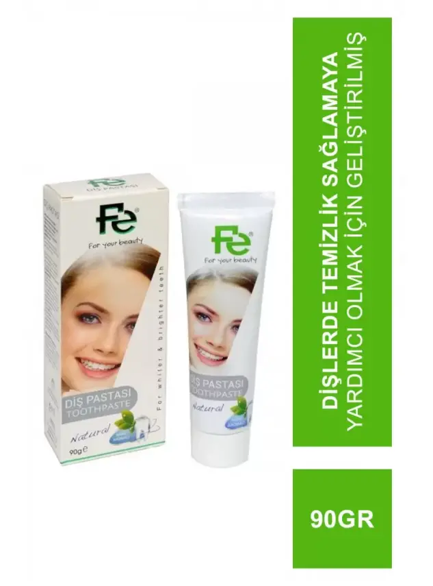 Fe Diş Pastası Natural 90 g - 2