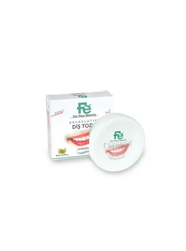 Fe Diş Tozu Natural Herbal - 1