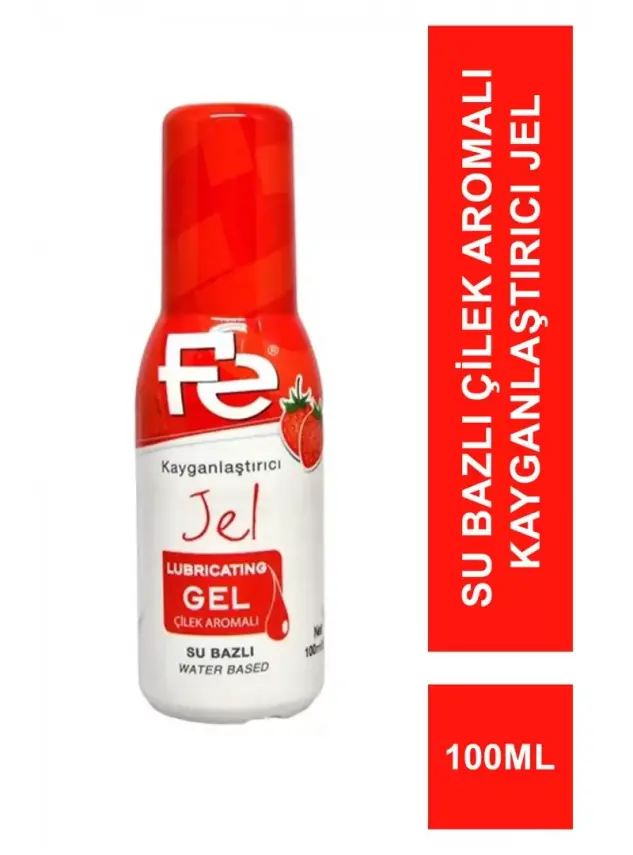 Fe Kayganlaştırıcı Jel - Çilekli - 100 ml - 2