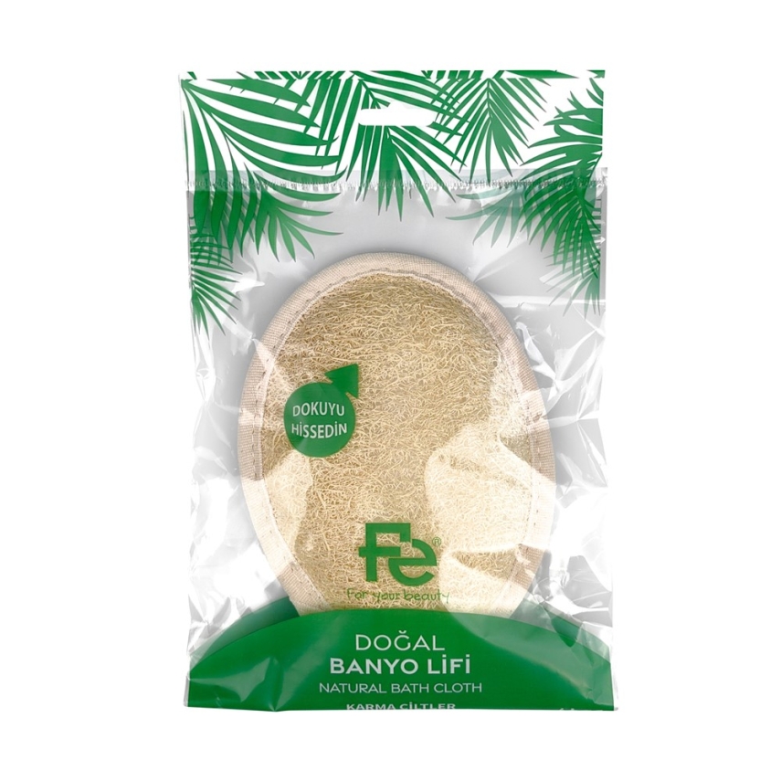 Fe Loofah Ped Yüz Vücut Lifi FEFU102 - 1