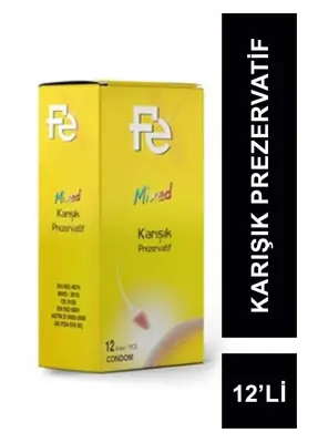 Fe Mixed Karışık 12'li Prezervatif - 1
