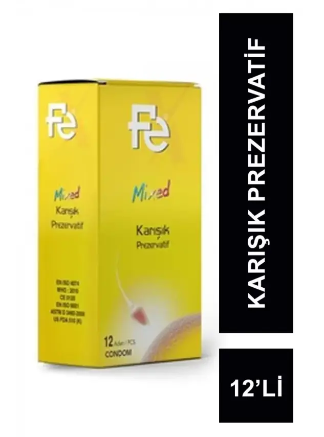 Fe Mixed Karışık 12'li Prezervatif - 1