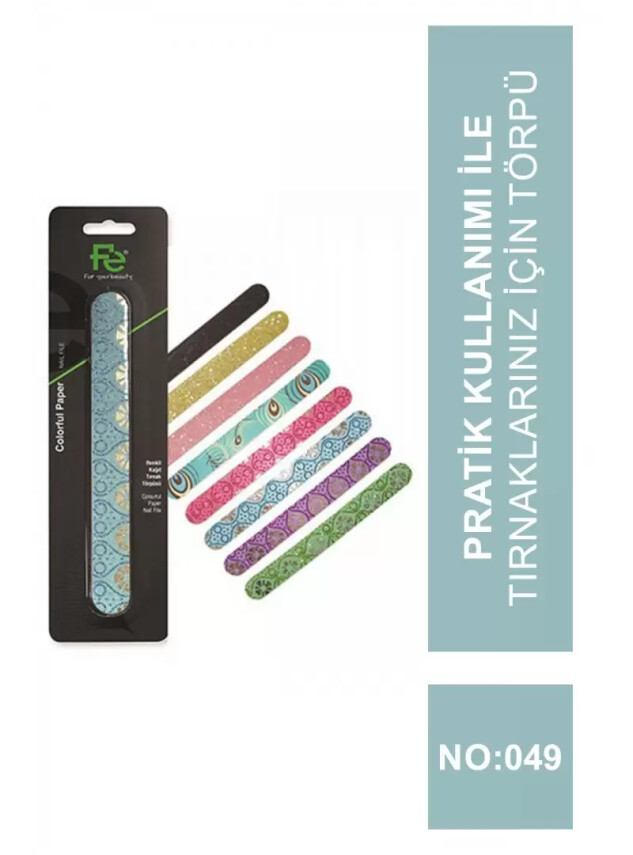 Fe Renkli Kağıt Tırnak Törpüsü No : 049 - Fe