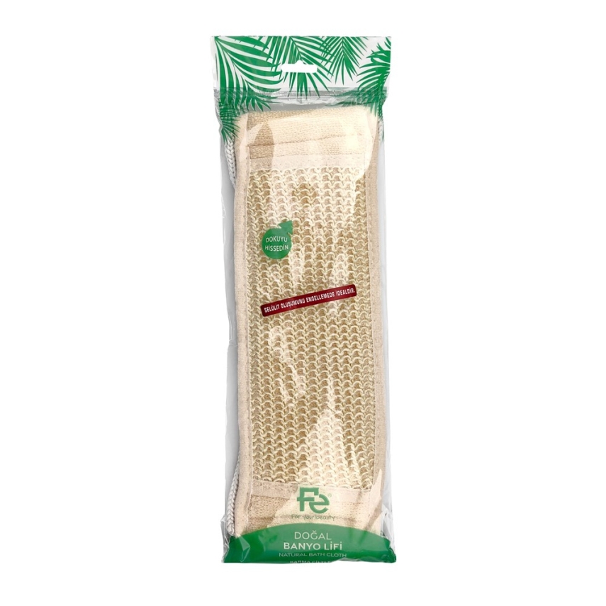 Fe Sisal Havlulu Sırt Masaj Bandı FEFU115 - 1