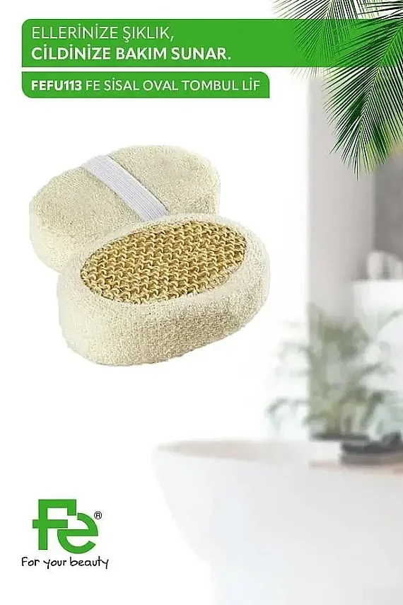 Fe Sisal Oval Tombul Lif FEFU113 - 1