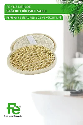 Fe Sisal Ped Yüz Vücut Lifi FEFU101 - 1