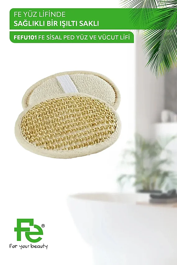 Fe Sisal Ped Yüz Vücut Lifi FEFU101 - 1