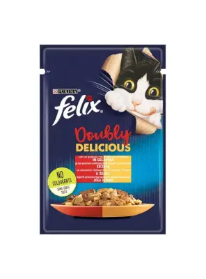 Felix Çifte Lezzet Etli ve Kanatlı 85 gr - Felix