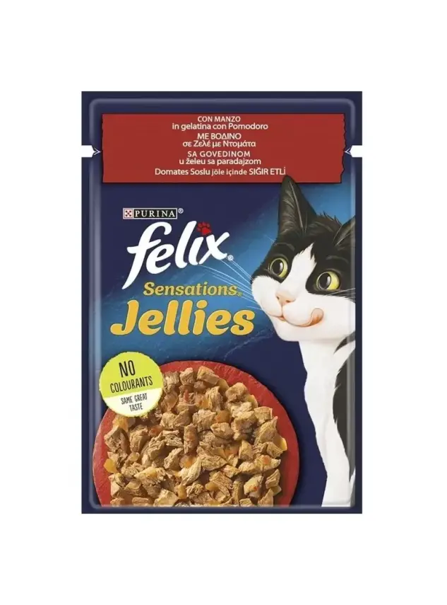 Felix Sensatıons Sığır Etli-Domatesli 85 gr - 1