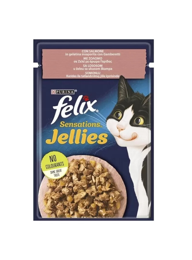 Felix Sensatıons Somon ve Karidesli 85 gr - Diğer Bakım Ürünleri