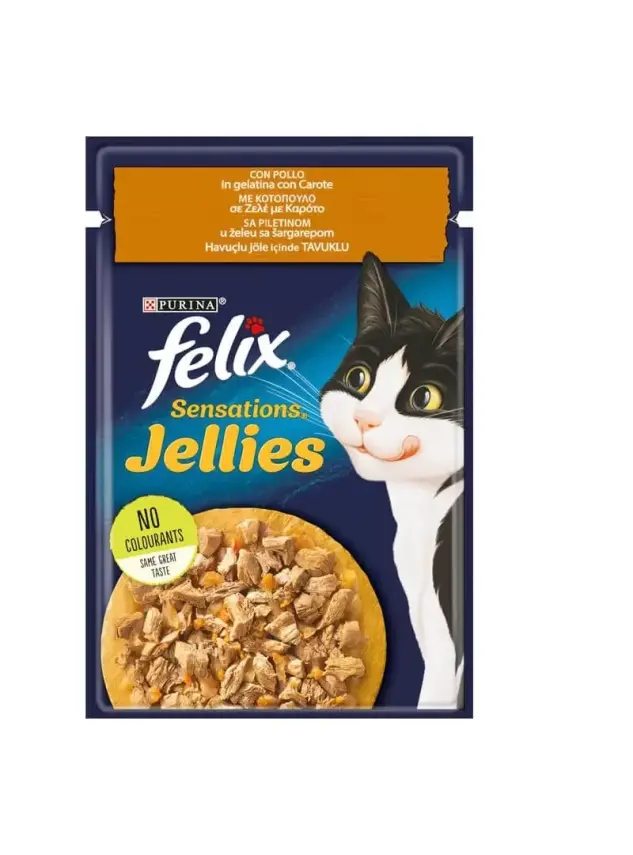 Felix Sensatıons Tavuklu ve Havuçlu 85 gr - 1