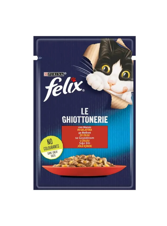 Felix Sığır Etli Pouch 85 gr - Felix