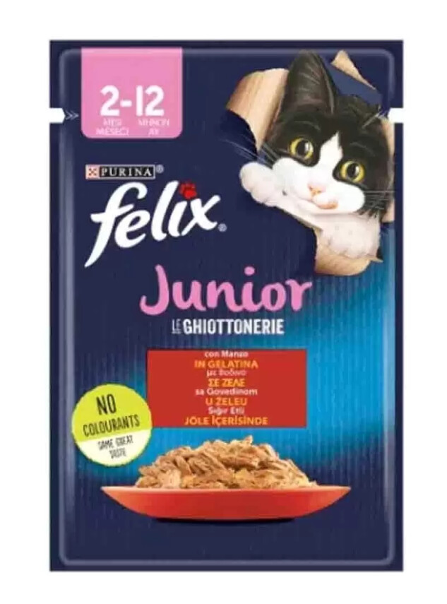 Felix Yavru Sığır Etli 85 gr - Felix