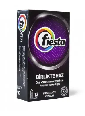 Fiesta Birlikte Haz Prezervatif 12 Adet - 1
