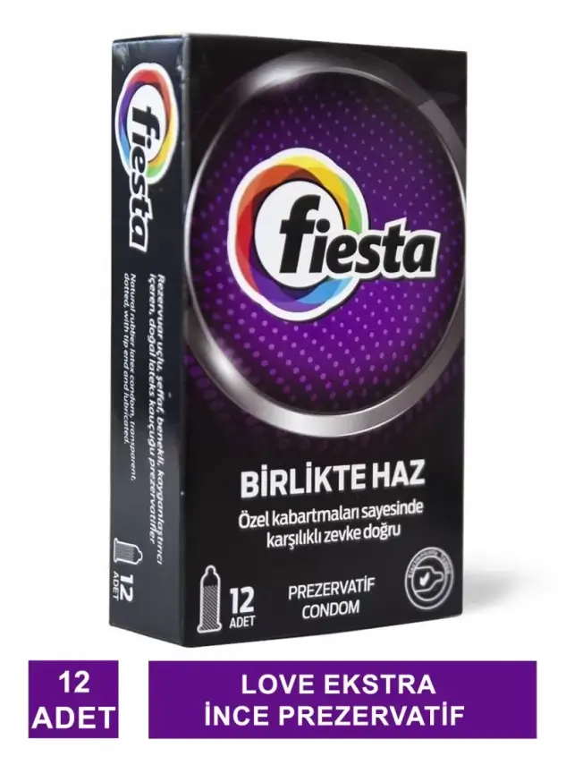 Fiesta Birlikte Haz Prezervatif 12 Adet - 2