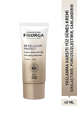 Filorga UV Cellular-Protect Yaşlanma Karşıtı SPF50+ Yüz Güneş Kremi 40 ml - Filorga