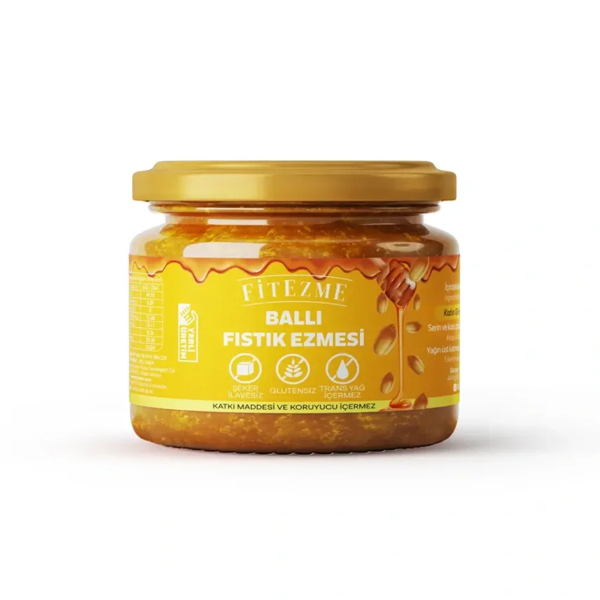 Fitezme Ballı Fıstık Ezmesi 300GR - 1