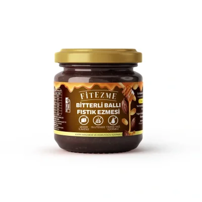Fitezme Bitterli Ballı Fıstık Ezmesi 190GR - 1
