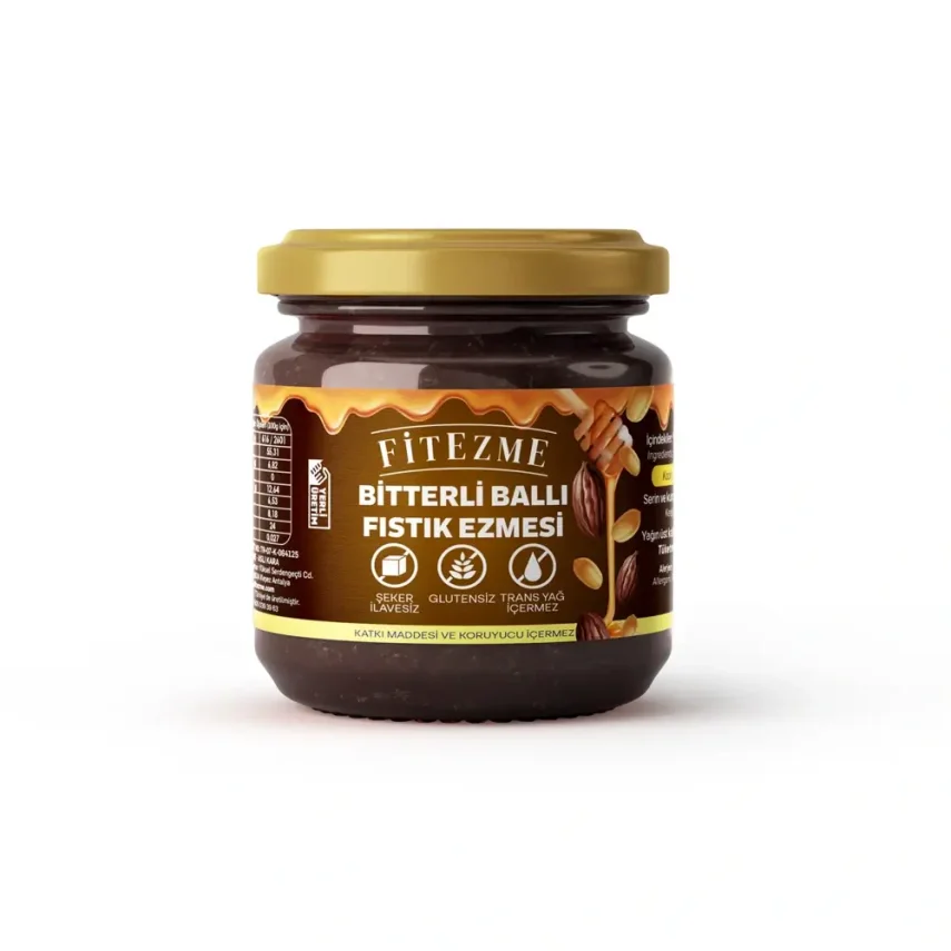 Fitezme Bitterli Ballı Fıstık Ezmesi 190GR - 1