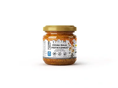 fitezme Chialı Ballı Fıstık Ezmesi 190GR - Fitezme