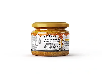fitezme Chialı Ballı Fıstık Ezmesi 300GR - Fitezme
