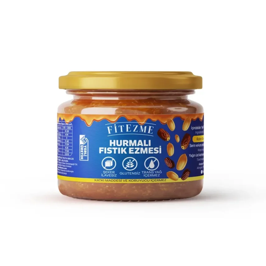 Fitezme Hurmalı Fıstık Ezmesi 300GR - 1