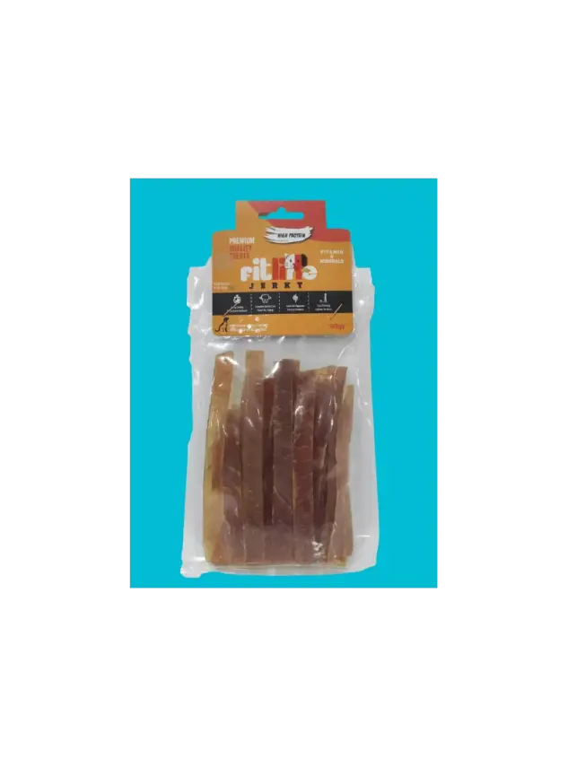 Fitline Tavuklu Şerit Jerky Kedi - Köpek Ödül Maması 80 Gr - 1