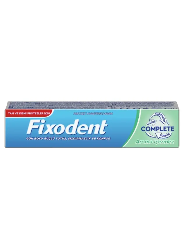 Fixodent Complete Diş Protez Yapıştırıcı Krem 47 g - 1