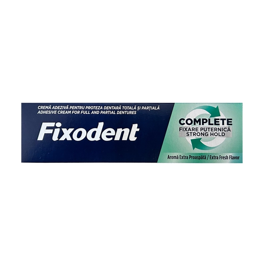Fixodent Diş Protez Yapıştırıcı Krem Complete Ekstra Ferah 47 gr - 1