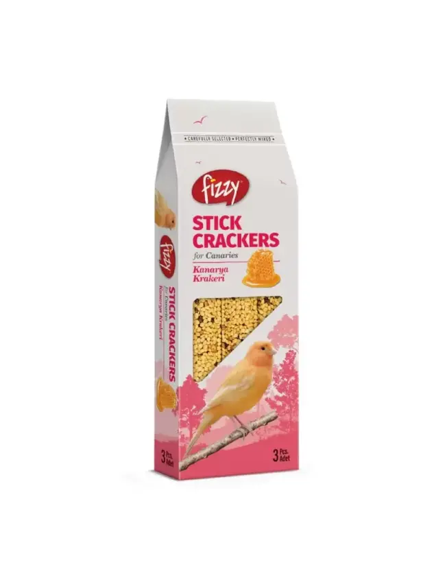Fizzy Balli Kanarya Krakeri 3'Lü - 1