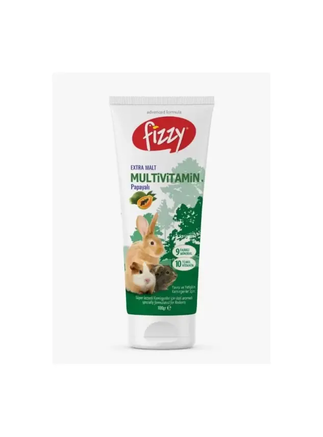 Fizzy Kemirgen Multivitamin 100 Gr - 1