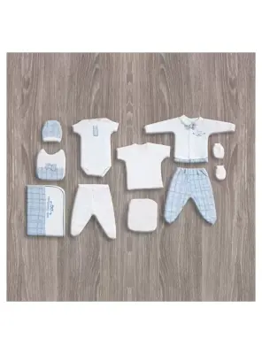 Flexi Baby Erkek 10'lu Hastane Çıkış Seti - 1